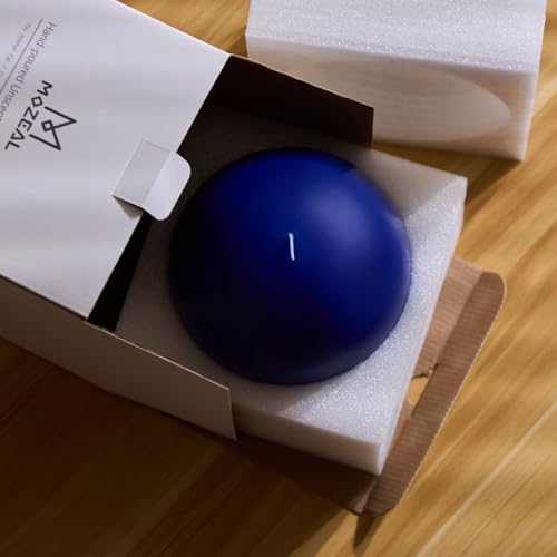 MOZEAL Hand-Poured, 6 Inch Royal Blue Large Round Ball Candles - Elegant Royal Blue Round Pillar Candles, Dripless, Unscented, Smokeless, Ideal for Formal Events. - Image 6