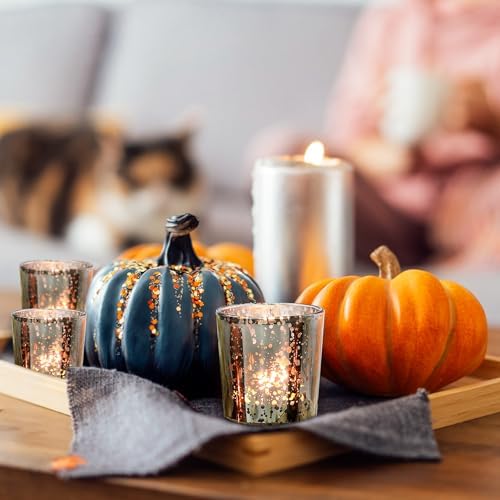 UPBUD Black Votive Candle Holders Set of 24 - Image 3