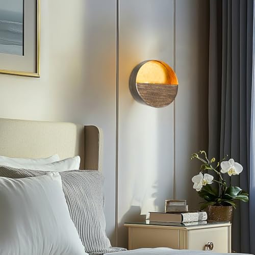 Luxury Metal Wall Candle Sconces – Small Handcrafted Wall-Mounted Tealight Candle Holders with Gold Leaf Interior – Modern & Rustic Home Décor for Living Room, Hallway – 6.5" Bronze Two Pieces - Image 5