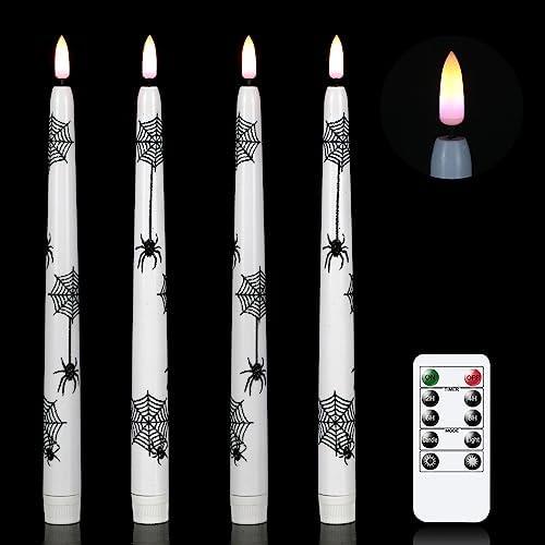 Wondise Halloween Flameless Taper Candles with Remote & Timer by Wondise