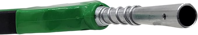 3/4'' inch Green NPT Automatic Shut-Off Fuel Nozzle With filter Perfect For Gas Stations Transportation Used for diesel,gasoline,kerosen（13/16"Spout Max Flow Rate 16 GPM ）
