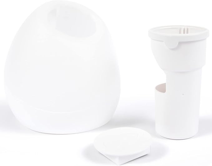 Gardyn Vase Complete Kit - Cauliflower White | Designed for use with Gardyn hydroponics growing system kits & vertical garden hydroponic gardens, indoor plants