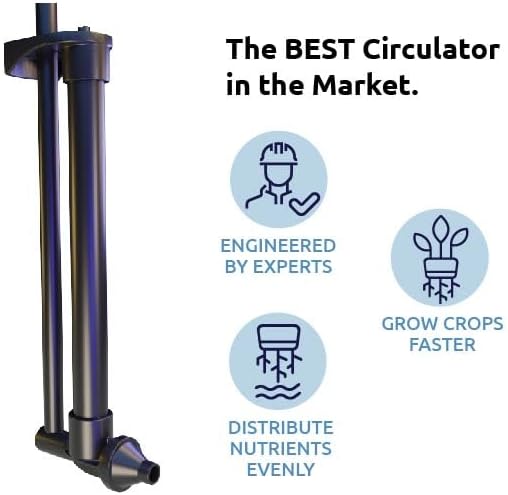 Hydramax Chiller-Ready 2 Bucket, 1 Row RDWC System