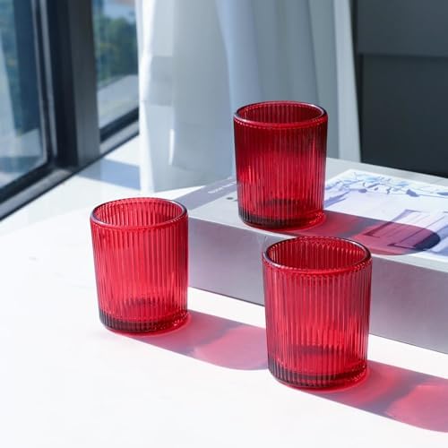 VOHO 24pcs Red Votive Candle Holders for Table Centerpiece Valentines Day - Image 2