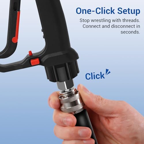 M22-14mm Pressure Washer Quick Connect Kit with M22-15mm Adapter - Image 7