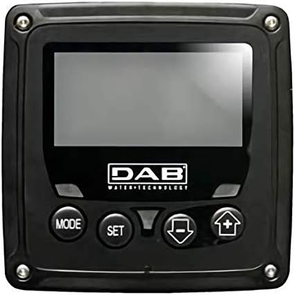 DAB E.Sybox Mini 3 Electronic Pressurisation System, Constant Pressure, Ultra Low 45db(A) Noise, 2.7" X 1.5" High-Resolution Screen, Compact, Wireless Capability, 1.1 Horsepower, 7.5 Bar, 80 l/min