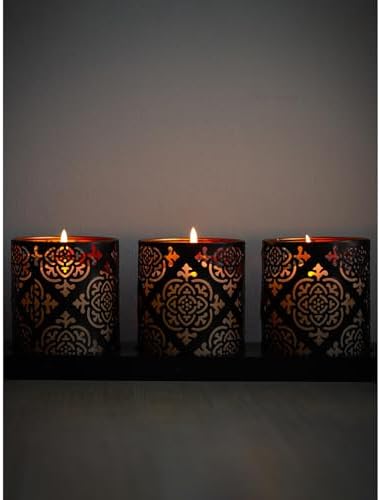 CANDWAX 3x3 Pillar Candle Set of 3 - Dripless Pillar Candles for Home - Elegant Ivory Candles for Relaxing Atmosphere - Image 4