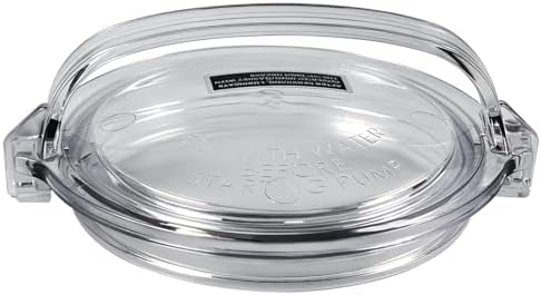 SPX1500D2A Pool Pump Lid Compatible with HayWard PowerFlo/LX/II(No O-Ring) | XQK Pool Pump Cover Grade Clear Pool Pump Strainer Cover Replacement parts for the Above Ground Pool filter Pump