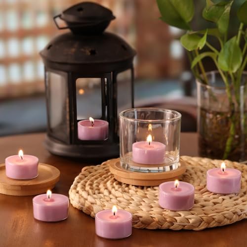 Lavender Scented Tea Lights Candles 16 Pack - Image 7