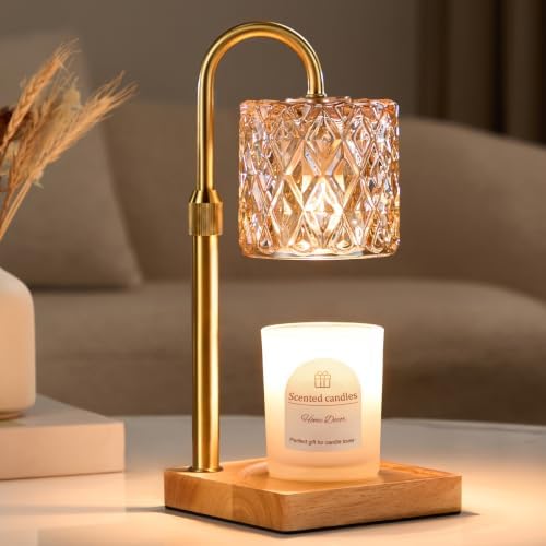 Candle Warmer Lamp with Timer,Wax Melt Warmer Housewarming Gifts for Women by Hong-in
