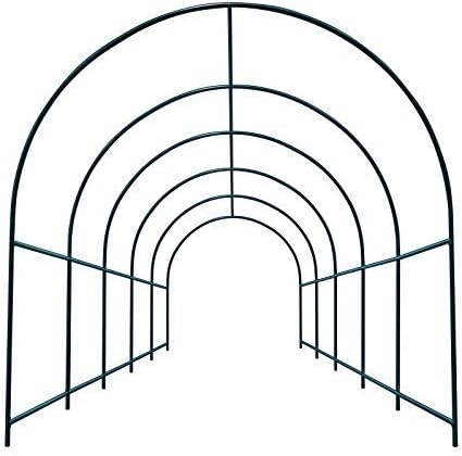 Greenhouse Replacement Frame for Outdoor Larger Hot Garden House,Support Arch Arbor Frame Climbing Plants/Vegetables/Flowers-Only Frame (16.4'x 7' x 7.2')
