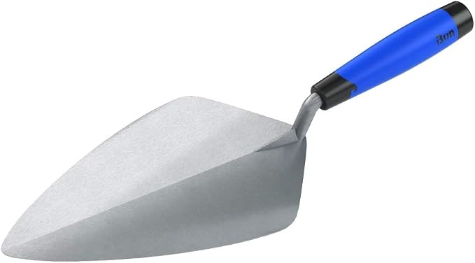 Bon 72-619 Brick Trowel Keystone Forged 11-inch Wide London Comfort Handle
