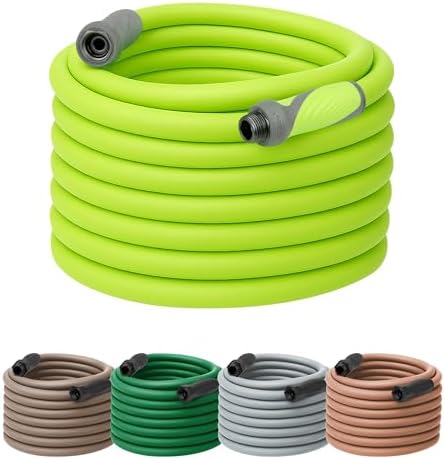 Flexzilla Garden Hose with SwivelGrip, 5/8 in. x 100 ft., Lightweight All-Weather Water Hose, Durable and Flexible, Leak-Free Connections by Flexzilla