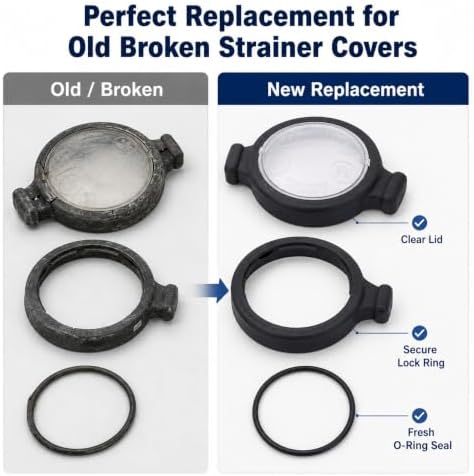 SPX3200DLS Strainer Cover Replacement Kit Compatible with Hayward Tristar Pump