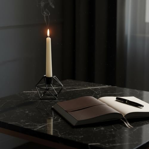 4 Pack Ivory Taper Candles丨Taper Candles 10 Inch Dripless丨Unscented & Smokeless Candlesticks Bulk丨7-8 Hours Long Burning Tall Candles丨Ideal for Christmas Weddings Parties Dinner - Image 5