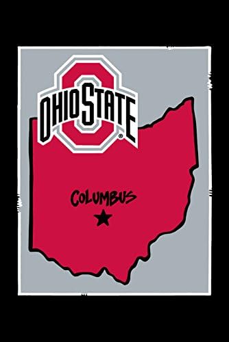 Collegiate Garden Flag (Ohio State "State")