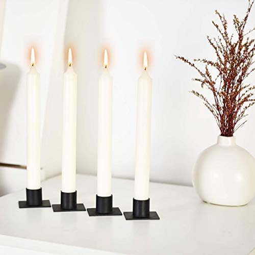 4Pcs Black Retro Candle Holders, Candlestick Holder - Image 5