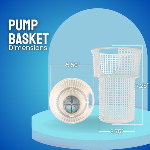 355667 Pump Basket Compatible with Pentair Superflo and Superflo VS Pool Pump | Heavy Duty Replacement for Pool Filter Basket | Pump Basket Designed to Hold Debris for Pool
