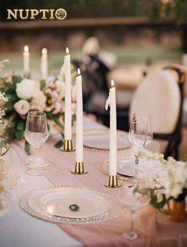 NUPTIO Candle Stick Candle Holder: Set of 4, Small - Image 6