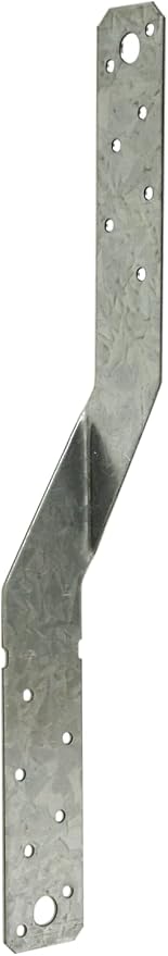 Simpson Strong-Tie MTS12Z MTS 12 in. 16-Gauge ZMAX Galvanized Medium Twist Strap
