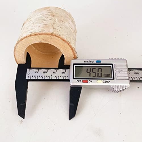 Christmas Birch Tealight Holder Real Birch Log Candle Holders Wooden Tealight Candleholder Succulent Plant Holder for Home Party Fireplace Decoration (Pack of 4 Same Height 2.36"x2.36") - Image 4