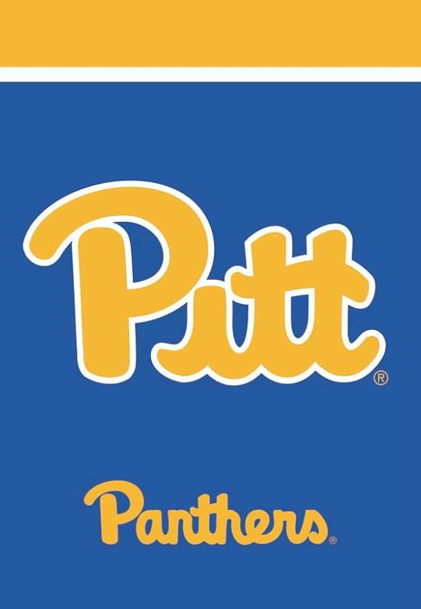 University Of Pittsburgh NCAA House Flag 28" x 40" Briarwood Lane