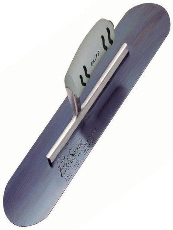 Kraft Tool CFE279BPF Elite Series Five Star Blue Steel Pool Trowel with ProForm Handle, 16 x 4-Inch