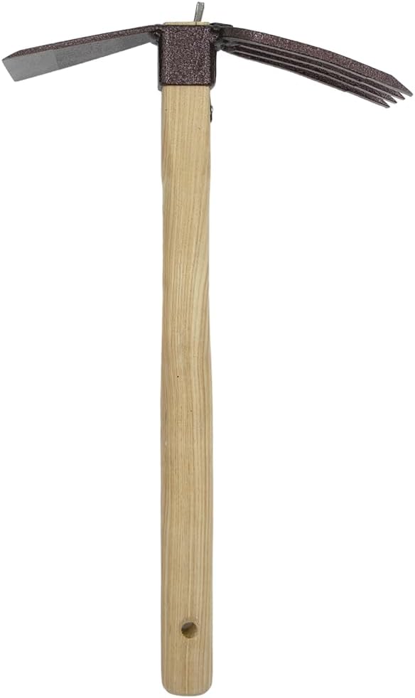 Zenport J6-07 Hoe and Fork Combo Tool, Beige - 3 Pack