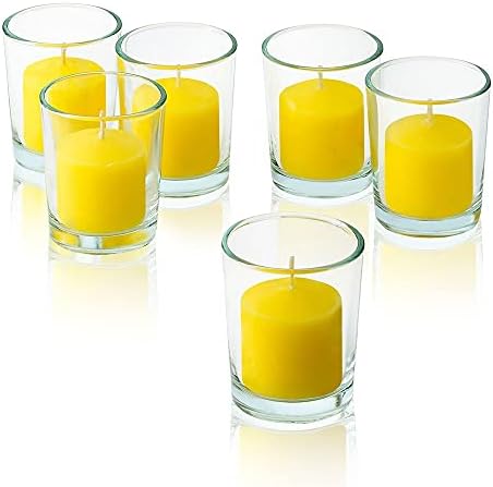 Set of 72 Votive Citronella Candles - Summer Scented Candles - for Indoor/Outdoor Use - 10 Hour Burn Time - Made in USA - Image 6