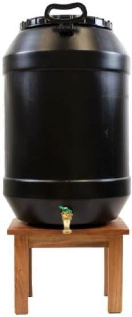 212 Main Mini Rain Barrel Black