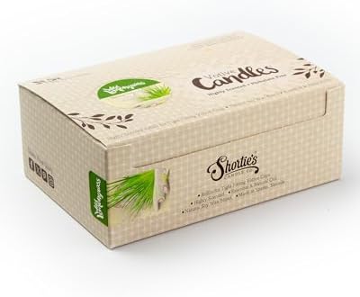 Wild Lemongrass Soy Votive Candles - Scented with Natural Fragrance Oils - 6 Yellow Natural Votive Candle Refills - Fresh & Clean Collection - Image 2