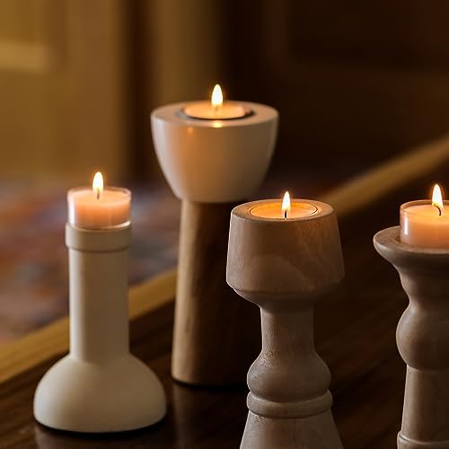 Home Lights Homelights Tea Lights Candles, Giant 100,200,300 Bulk Packs, White Unscented European Smokeless Clear Cup Tea Lights for Shabbat, Weddings, Christmas, Home Decorative- 200 Pack - Image 5