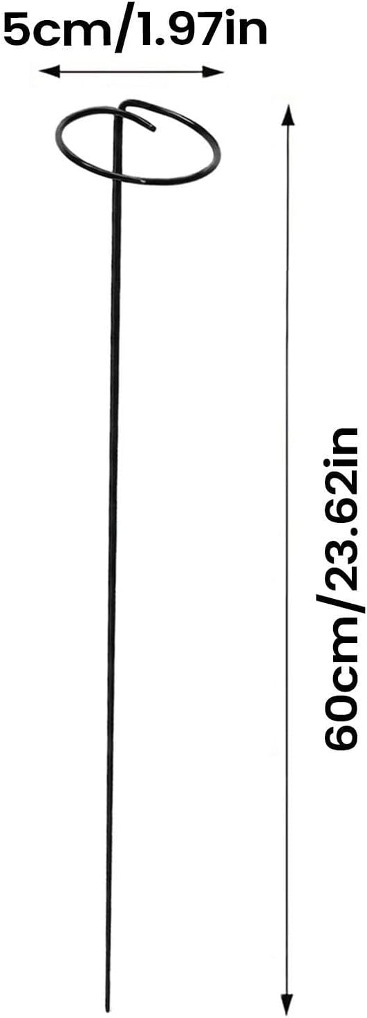 Outdoor Wine Glass Stakes, Metal Wine Cup Holders for Ground, Portable Glass Supports, Camping Drink Holder for Garden Parties Glamping Beach Picnics, Sturdy Outdoor Drinkware Holders for Backyard