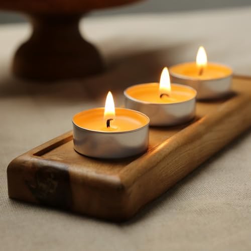Beewax Tealight Candles 24 Pack, 4 Hour Clean Burn for Home Decor - Image 3