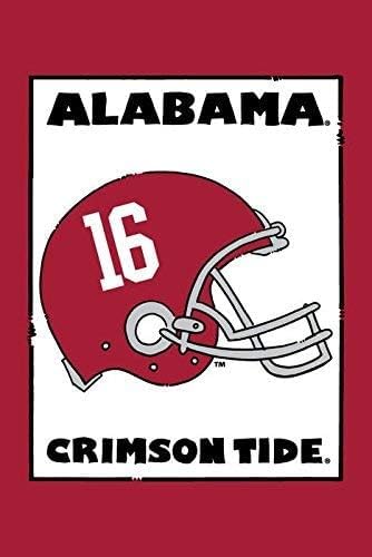 Magnolia Lane Collegiate Garden Flag (Alabama Helmet)