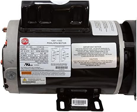 Balboa Water Group 5235212-S Pump BWG Vico Ultimax 3.0HP 230V 2-Speed 56fr