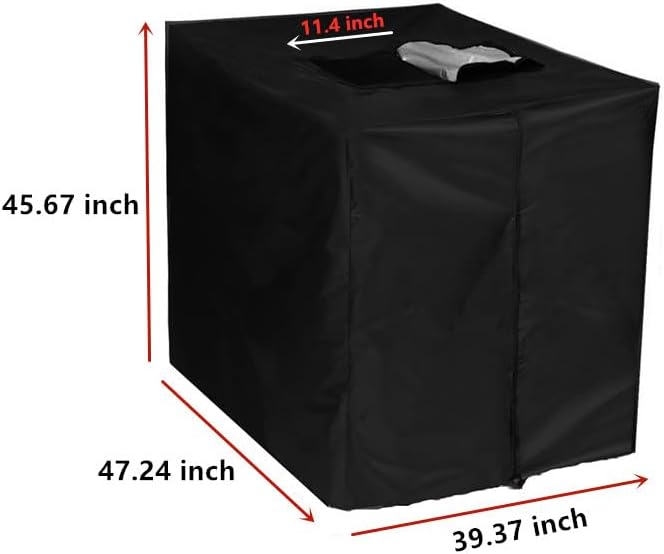 IBC Tote Cover, GDCCPRO 420D Anti-UV Waterproof Cover for 1000L IBC Container Rain Water Tank Outdoor 275 Gallon Rain Barrel Foil Anti-Dust Cover Sun Protection