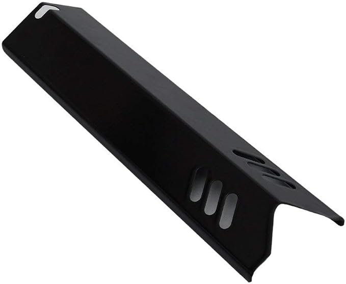 GasSaf 15 inch Heat Plate Replacement for Backyard GBC1460W, GBC1461W, Dyna-glo DGF510SBP, DGF510SSP, Uniflame GBC1059WB, BHG and Others, Porcelain Steel Heat Shield Tent(15" x 3 13/16")(5-Pack)