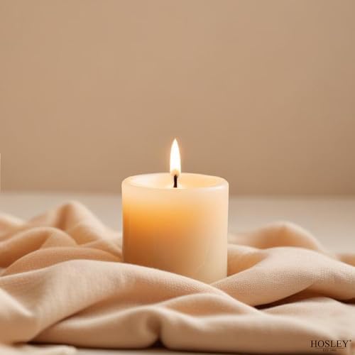 Hosley Set of 72 Unscented Ivory Votive Candles – Bulk Pack, Clean-Burning, Long-Lasting 10-12 Hour Burn Time – Ideal for Weddings, Home Décor, Spa, and Events - Image 5