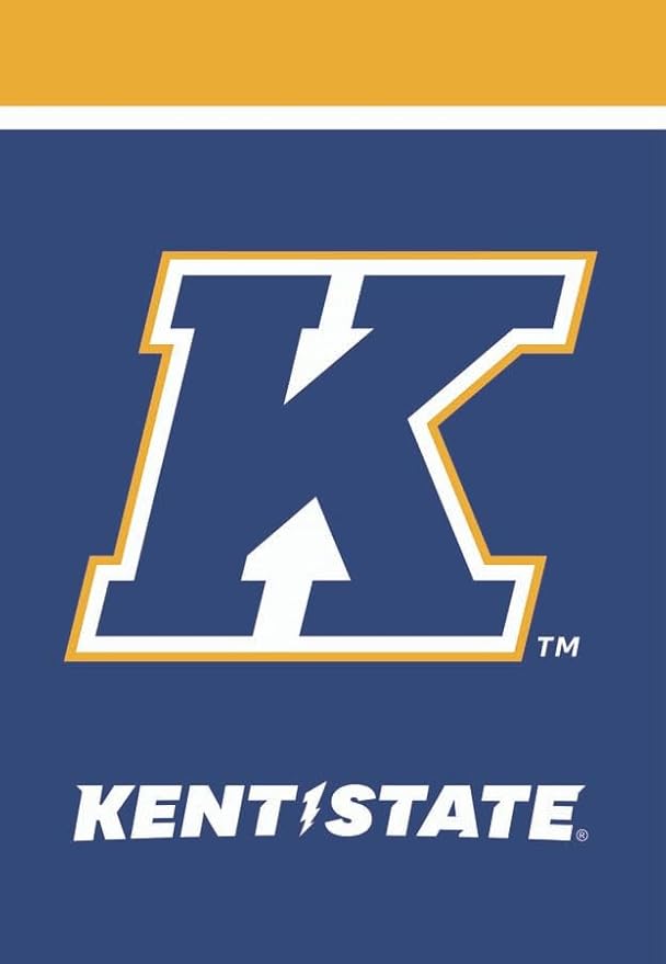 Kent State University NCAA House Flag 28" x 40" Briarwood Lane