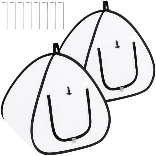DECOHS 2 Pcs Pop Up Shrub Freeze Protection, Winter Plant Frost Cover Tents by DECOHS