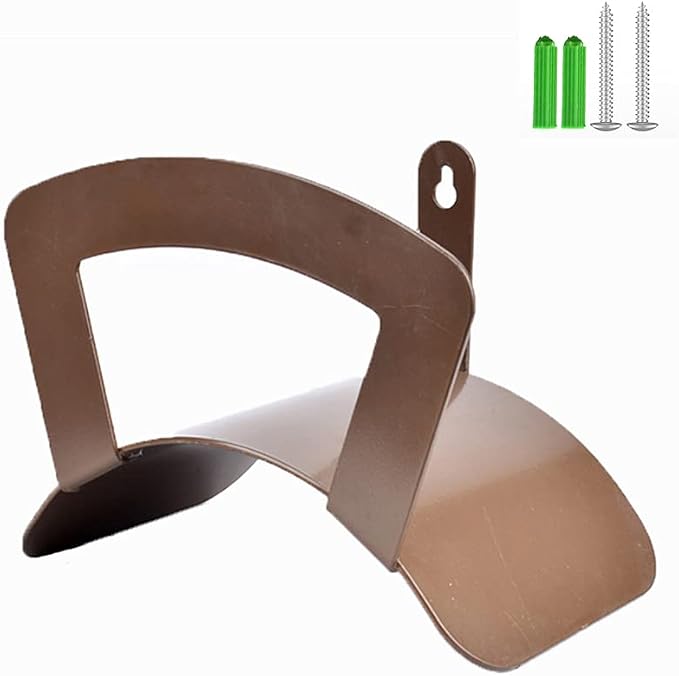 Primst Garden Hose Holder Wall Mount Hanger - Heavy Duty Metal Bracket for Water Hose Storage & Organization