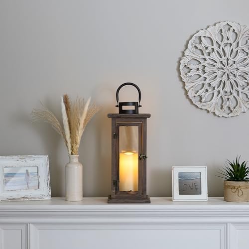 Koehler Home Decor Perfect Lodge Wooden Lantern - Image 4