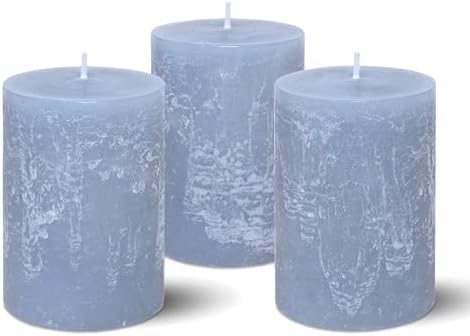 Ocean Scented Candles 3x4 inch - 35+ Hours Long Clean Burning Smokeless & Dripless Hand-Poured Aromatherapy Candle for Home Bathroom Decor by Cafemoon