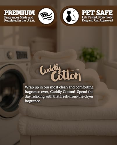 Cuddly Cotton Soy Votive Candles - Scented with Natural Fragrance Oils - 6 White Natural Votive Candle Refills - Fresh & Clean Collection - Image 5