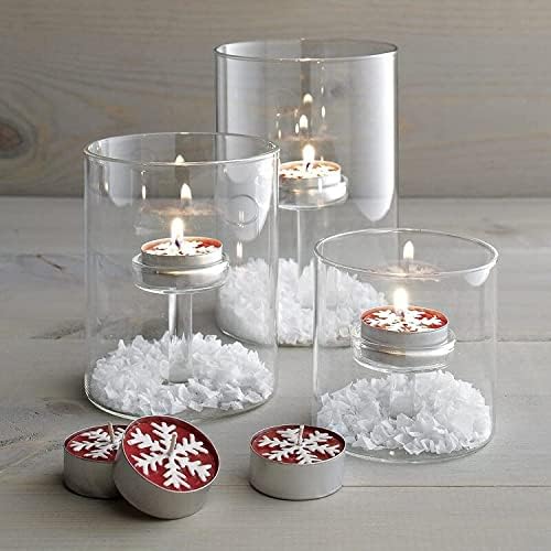 Set of 3 Cylinder Glass Decorative Hurricane Candle Holder Clear Votive Candle Holders Table Centerpieces for Dining Room Wedding Parties Home Decorations - Image 4