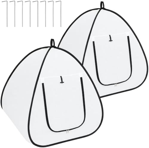 DECOHS 2 Pcs Pop Up Shrub Freeze Protection, Winter Plant Frost Cover Tents by DECOHS