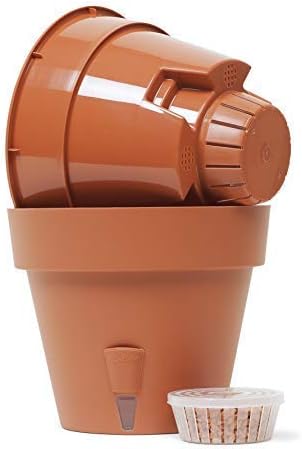 DECOPOTS - Pack of 3 - Self Watering Planter - Height 9.2 inches - Flower Pot with Bottom Watering Level Indicator for All House Plants, Flowers, Herbs (Diameter 9.2", Graphite)