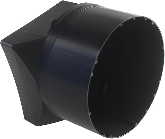 S97014185 for Broan 4" Damper/Duct Connector | Fits for Broan Various Models Duct Adapter Replacement, Exhaust Fan Damper Replacement