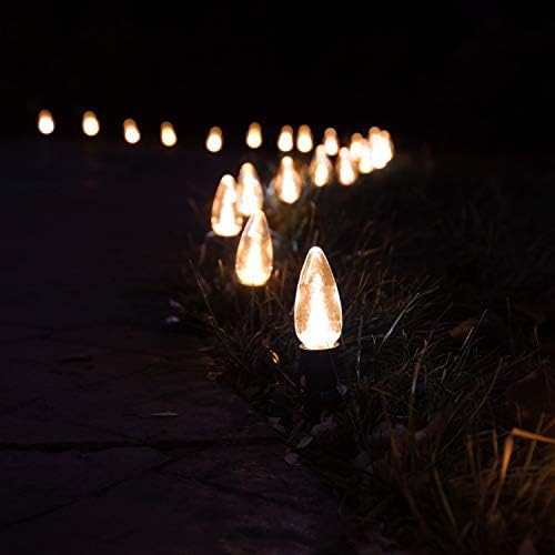 Holiday Lighting Outlet Christmas Light Stakes | Universal 5-Inch Outdoor Light Stakes for C9 or C7 Light Sockets | Improved Break-Resistant Design | for Use On Lawn or Pathway | Pack of 25 - Image 5